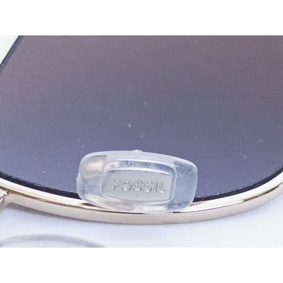 Fossil FOS3025/S 62-16-130 03YG Light Gold / Dark Brown Lens Sunglasses - Picture 8 of 16